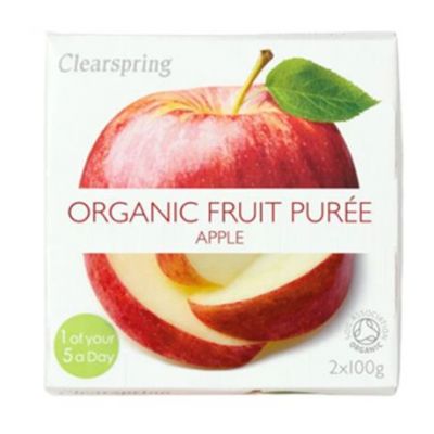 Compota de Manzana Bio 2x100g Clearspring