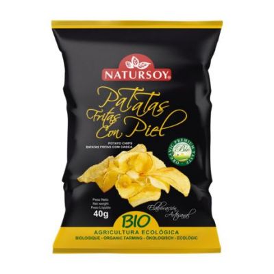 Patate Fritte Biologiche con Buccia 40g Natursoy