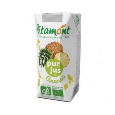 Zumo de Piña Bio 6x200ml Vitamont