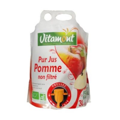 Zumo Manzana Sin Filtrar Doypack Eco 3L Vitamont