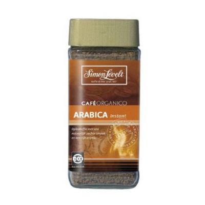 Organic Instant Soluble Coffee Arabica 100g Simon Levelt