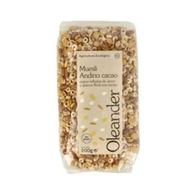 Muesli senza glutine al cacao andino biologico 200g Oleandro