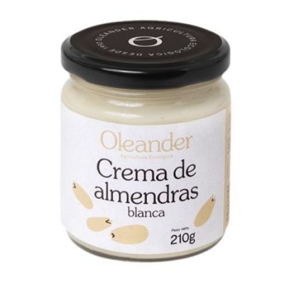 Crema de Almendras Blanca SinGluten Eco 210g Oleander