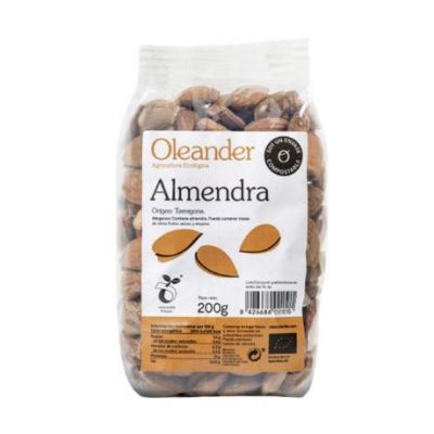 Almendra Cruda con Piel Bio 200g Oleander