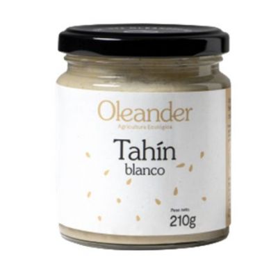 Organic White Tahini Without Salt 210g Oleander