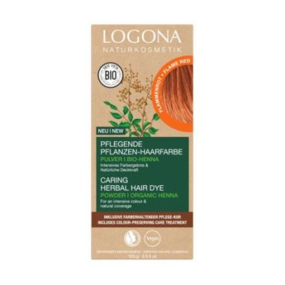 Colorante Vegetale Rame Intenso 040 Bio Vegan 100g Logona