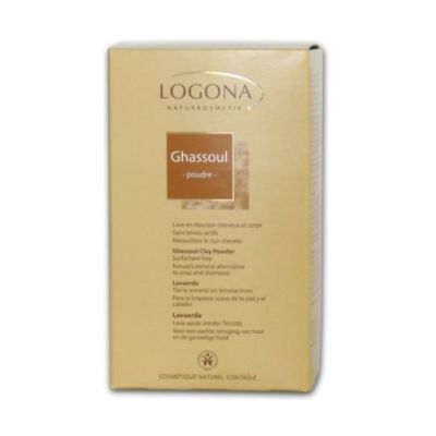 LavaErde Ghassoul Polvere compatta minerale Senza glutine Vegan 1kg Logona