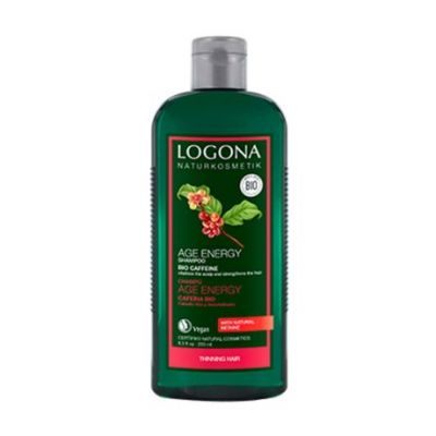 Age Energy Caffeina Bio Vegan Shampoo 250ml Logona