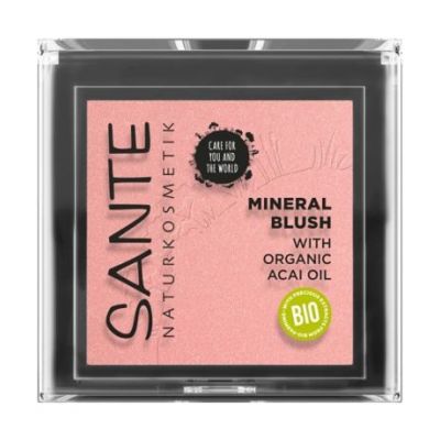 Colorete Mineral 01 Mellow Peach Bio 5g Sante