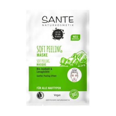 Peeling Delicato Olio Di Aloe Chia Biologico 10 Buste Sante