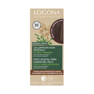 Organic Coffee Brown Vegetable Dye 100g Logona