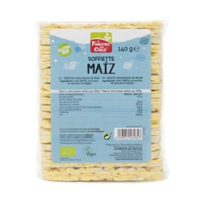 Soffiette Corn Gluten Free Bio Vegan 140g La Finestra Sul Cielo