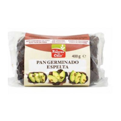 Eco Vegan Spelled Sprouted Bread 400g La Finestra Sul Cielo