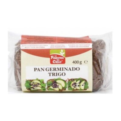 Eco Vegan Sprouted Wheat Bread 400g La Finestra Sul Cielo