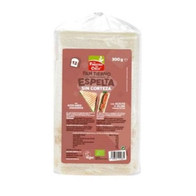 Organic Spelled Bread Without Crust 300gr La Finestra