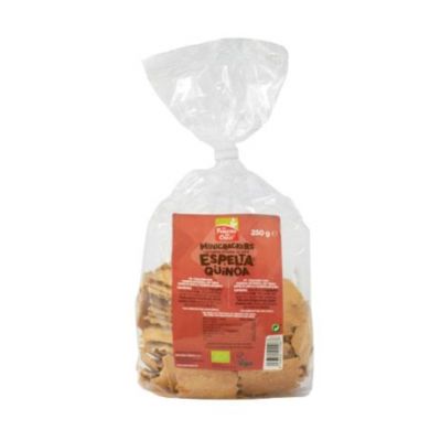 Mini Crackers Spelled Wheat Quinoa 250g La Finestra