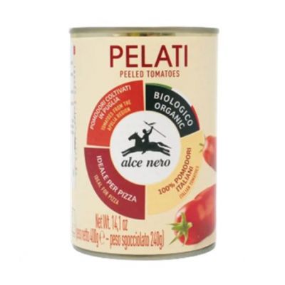 Peeled Tomatoes Eco Can 400g Alce Nero