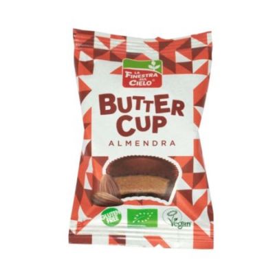 Snack Butter Cup Almond Eco Gluten Free 15 units x 25g La Finestra Sul Cielo