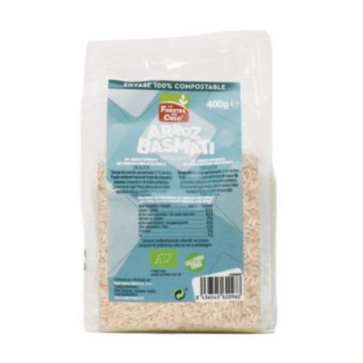 100% comp Whole Grain Basmati Rice. 400g La Finestra sul Cielo