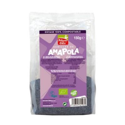 Poppy Seeds 100% comp. 150g Organic La Finestra sul Cielo