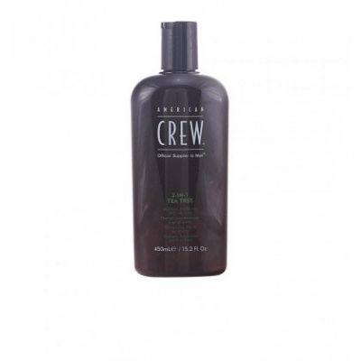 Tea Tree 3 in 1 Shampoo Conditioner 450 ml e Body Wash American Crew