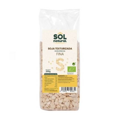 Organic Fine Textured Soybeans 200g Solnatural