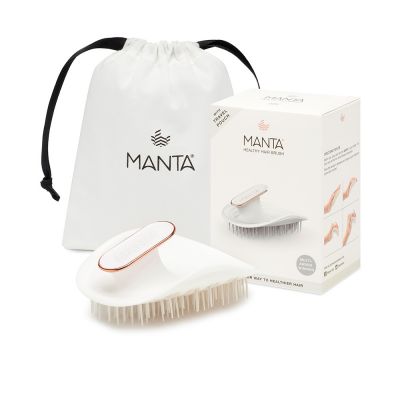 HEALTHY HAIR BRUSH ultra gentle #white-rose gold 1 pz