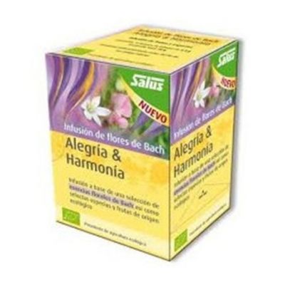 Bach Infusion Alegria y Armonia Bio Vegan 15inf Salus