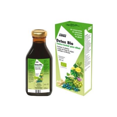Jarabe detox Tonico Herbal SinGluten Bio Vegan 250ml Salus