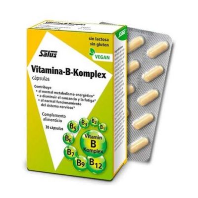 Vitamina-B Komplex SinGluten Vegan 30caps Salus