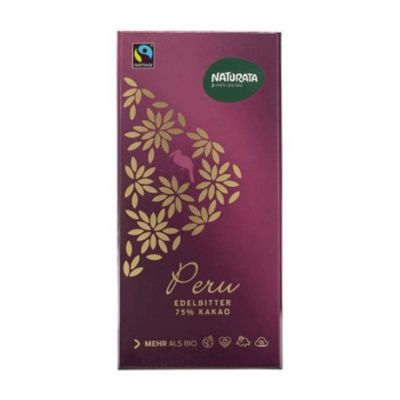 Chocolate Amargo Peru 75 Eco 100g Naturata