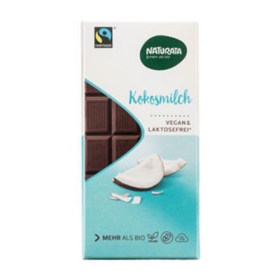 Cobertura Chocolate con Coco Eco Vegan 100g Naturata
