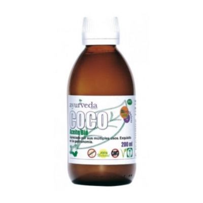 Aceite de Coco SinGluten Bio Vegan 200ml Ayurveda