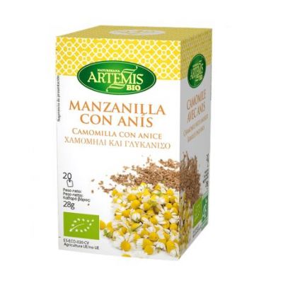 Chamomile Infusion with Anis Bio Vegan 20inf Artemis