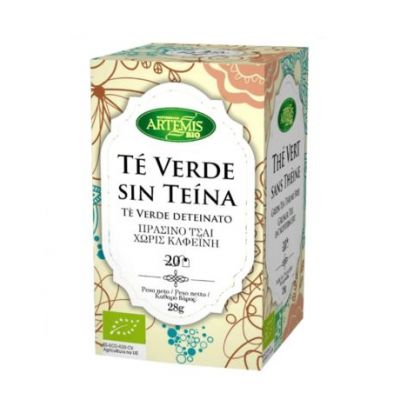 Tè Verde Senza Teina Bio Vegan 20inf Artemis