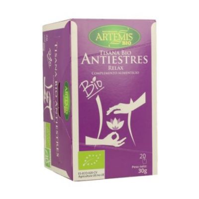 Anti-stress herbal tea Relax Eco Vegan 20inf Artemis
