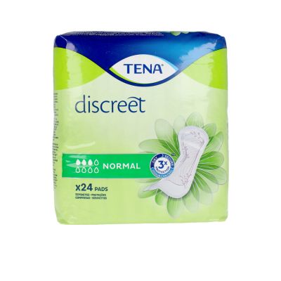 Serviettes pour incontinence normale DISCREET 24 unités