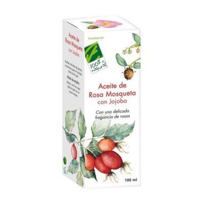 Olio di rosa canina e jojoba 100 ml 100 naturale
