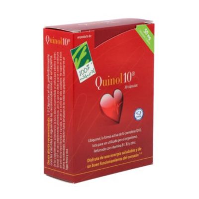 Quinol-10 50Mg 30caps 100 Natural
