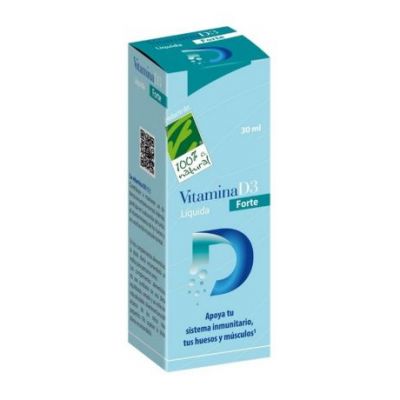 Vitamina D3 Liquida Forte 30ml 100 Natural