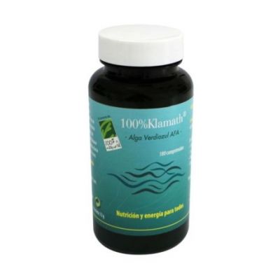 100% Klamath Alga Verdiazul AFA 180comp 100% Natural