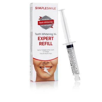 SIMPLESMILE® teeth whitening X4 expert recarga