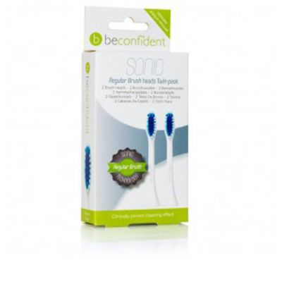 SONIC TOOTHBRUSH HEADS REGULAR WHITE lote 2 pz