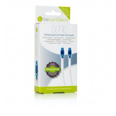 SONIC TOOTHBRUSH HEADS WHITENING WHITE lote 2 pz