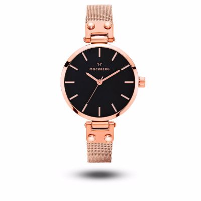 MO408 Lily Petite Noir watch 28 mm