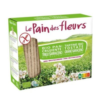 Tostadas de Trigo Sarraceno SinGluten Bio Vegan 150g Le Pain Des Fleurs