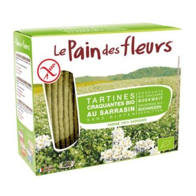 Tostadas de Trigo Sarraceno SinGluten Bio Vegan 300g Le Pain Des Fleurs