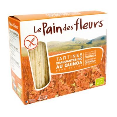 Tostadas Pan Quinoa SinGluten Bio Vegan 150g Le Pain Des Fleurs