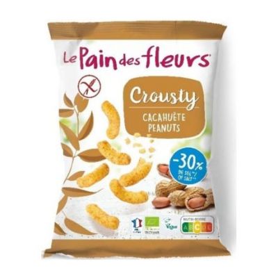 Ganci di arachidi croccanti senza glutine Eco 75g Le Pain des Fleurs