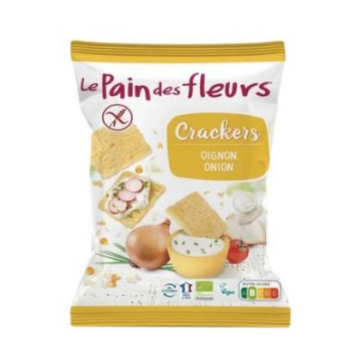 Mini Crackers Alla Cipolla Biologici 75g Le Pain Des Fleurs